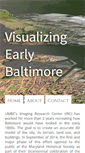 Mobile Screenshot of earlybaltimore.org
