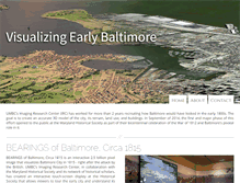 Tablet Screenshot of earlybaltimore.org